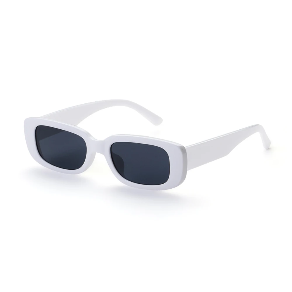 2021 New Travel Retro Women Men Hiking Sunglasses Chic Small Rectangle Sun Glasses UV 400 Black Leopard Shade Outdoor Eyewear 5