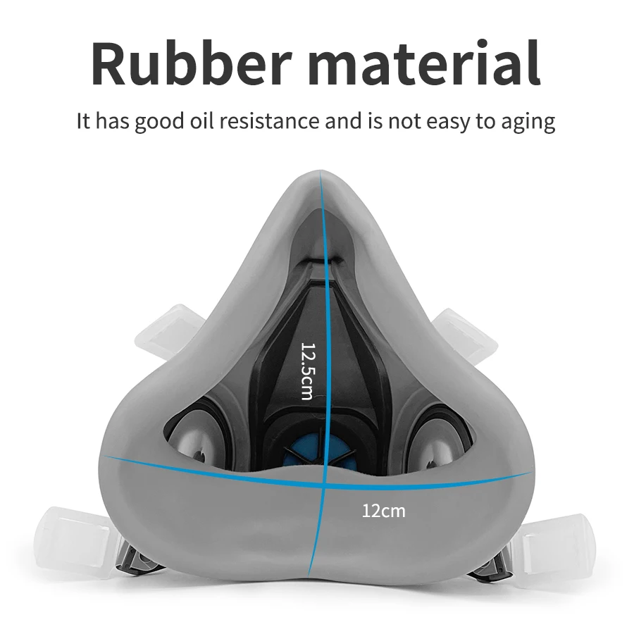 6200 Half Face Mask Industrial Gas Mask Painting Spraying Fits for 2091/6001 Series Filters Rubber Respirator Dust Body gas mask,dust mask,gas respirator,face respirator,half face respirator mask,dustproof respirator