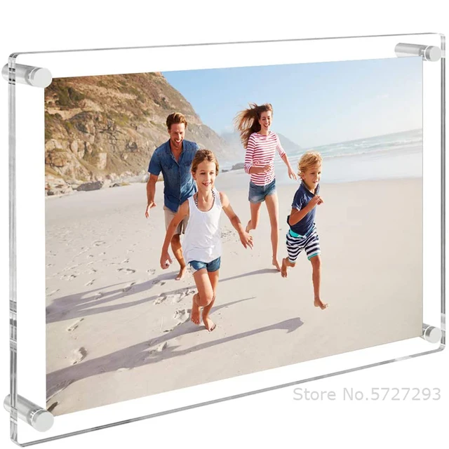 (GT4158-7inch) Cheap Wall Mounted Waterproof Photo Frame Acrylic Picture  Frame Wholesale