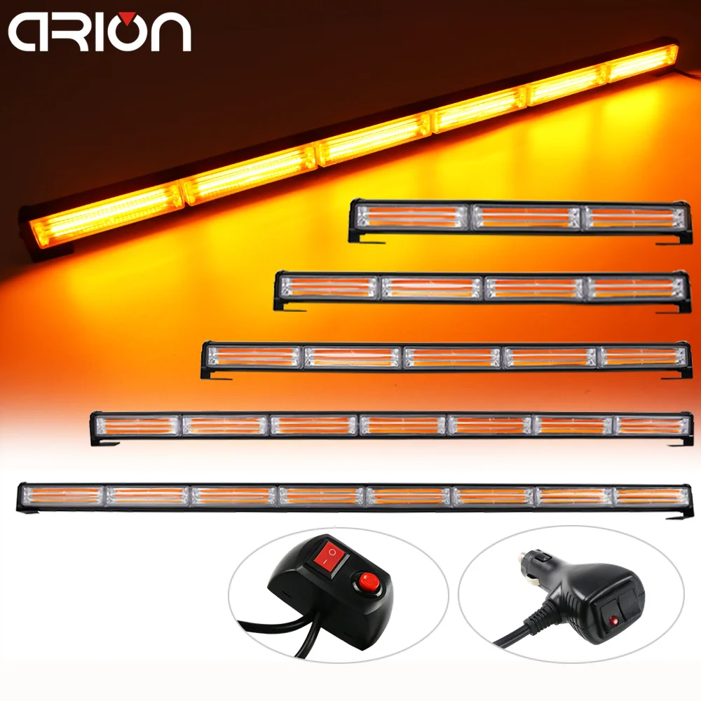 36w To 180w Cob Led Work Light Bar Beacon Car Tow Truck Emergency