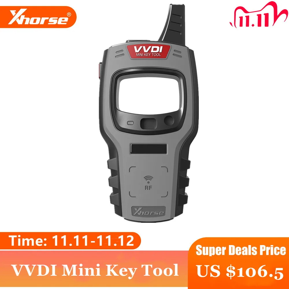 Xhorse VVDI Mini Key Tool Remote Key Programmer With Free 96bit 48-Clone Function Support IOS and Android Global Version