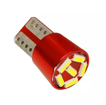 

Package mail 50pcs Factory Directly Sale 194 T10 4014 6SMD LED Bulbs Small Light Canbus Automotive 12 Volts
