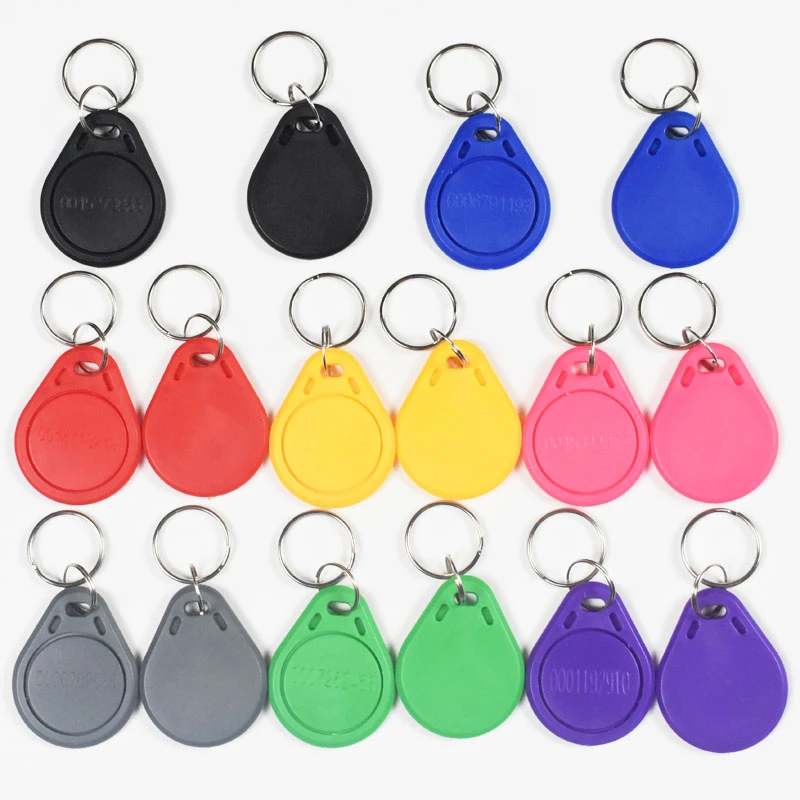 1000pcs lot RFID Tag 125khz TK4100 Token Key Fobs Rfid Card For Access Control