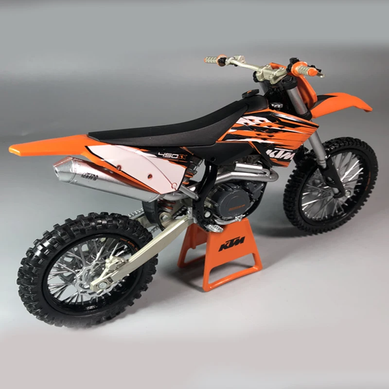 Заводская 1:12 KTM 450 SX горная рама из сплава для кросса, модель мотоцикла, рама из сплава, Детский Рождественский подарок