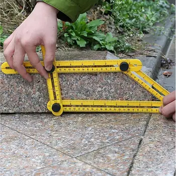 

Multi-Function Measurement Abs Plastic Activity Four-Fold Ruler Multi-Angle Ruler Four-Sided Ruler Four-Foot Ruler