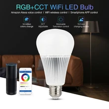 Mi светильник YB1 9 Вт RGB+ CCT Wifi Светодиодная лампа 2,4 г беспроводная Светодиодная лампа 2700 к-6500 к с регулируемой яркостью 2 в 1 умный Mi-светильник светодиодный светильник AC100-240V