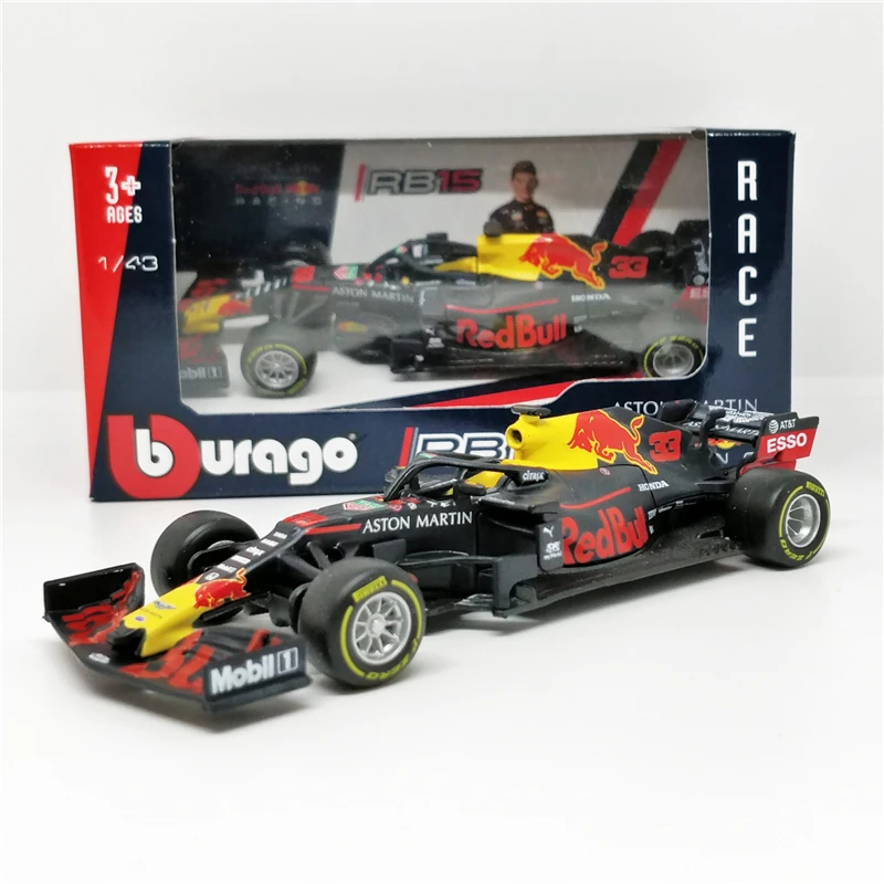 BBurago F1 весы 1:43 RedBull AMG W05 W07 SF71H SF70H SF16 RB13 RB14 RB15 SF90 литья под давлением гоночный автомобиль модель Машинки Игрушки