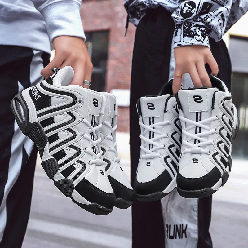 

2019 Autumn New Style Men Shoes Korean-style Stylish Sneaker Men Sports Footwear Couples Air Cushion Trendy Shoes