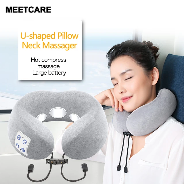 Electric Neck Massager U shaped Pillow Multifunctional Portable Shoulder  Cervical Massager Outdoor Home Car Relaxing Massage - AliExpress