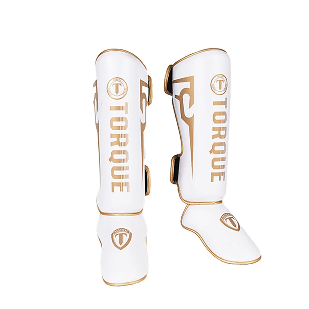TORQUE Boxing Shin Guards Thicker Adult Protection Ankle Protectors Leggings Equipment Martial Arts Muay Thai Taekwondo shin guard pads,kickboxing shin guards