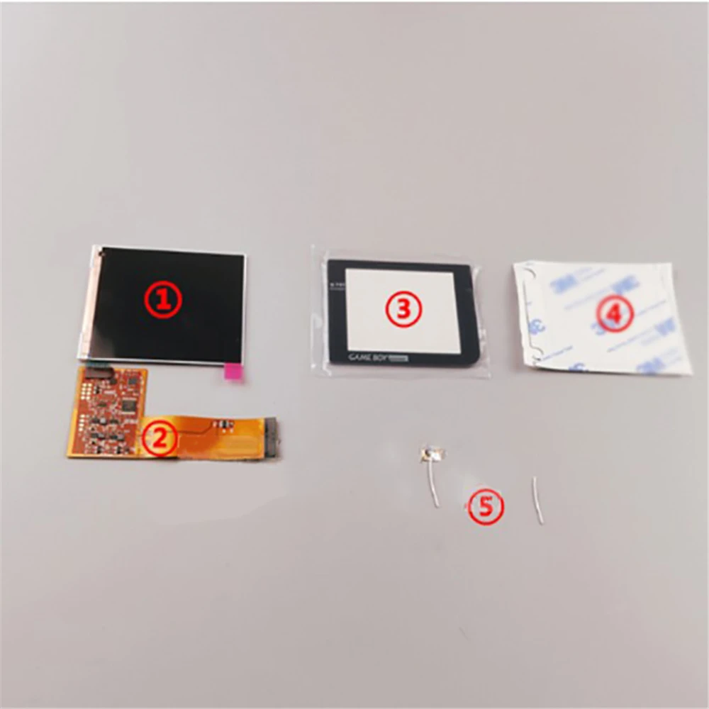 

for GBP Pocket Game Console Internal LCD Screen IPS Backlight Replacement Accessories