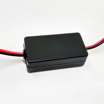 

12V DC Power Car Camera Filter Rear View Backup Anti Interference Rectifier Relay Remove Waves Auto Accessories Parking