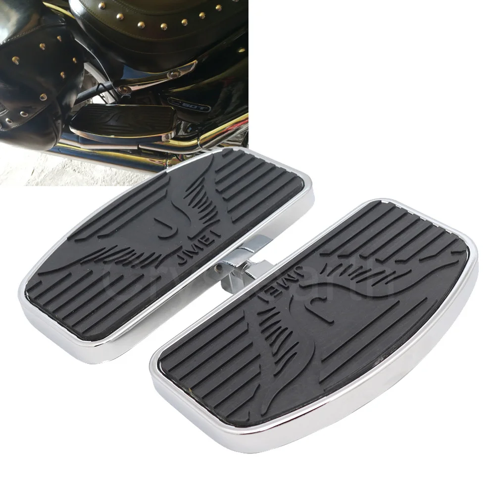 Universal Motorcycle Rear Passenger Footboard Floorboard For YAMAHA V-STAR VSTAR XVS 400/650 Drag Star XVS400 XVS650 1988-2013 | Автомобили