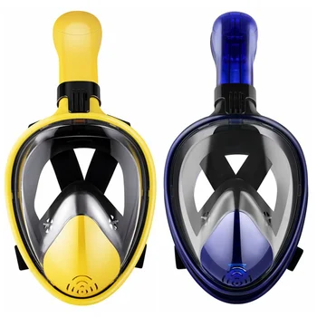 

Child Scuba Diving Mask Full Face Snorkeling Mask Underwater Anti Fog Snorkeling Diving Mask For Swimming Spearfishing Dive