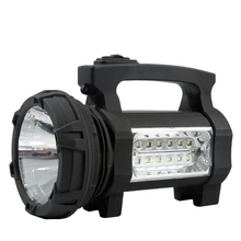 LED Strong Light Flashlight Rechargeable Portable Searchlight Ultra Bright Outdoor Emergency Lantern