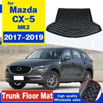 

For Mazda CX-5 CX5 KF 2017 2018 2019 2020 Boot Mat Rear Trunk Liner Cargo Floor Tray Carpet Mud Pad Guard Protector Accessories