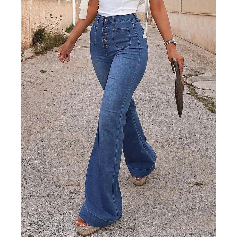 

Jeans Woman High Waist Vintage Fashion Jeans Slimming Cowboy 2020 New Female Loose Streetwear Pants Casual Women's Long Trousers