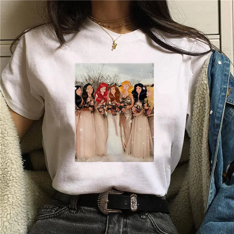 Женская футболка Harajuku Kawaii модная с принтом из мультфильма Приключения