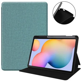 

Soft TPU Case for Samsung Galaxy Tab S6 Lite Cover with Pencil Slot S6lite 10.4 Inch SM-P610 SM-P615 SM-P617 Funda Case + Film