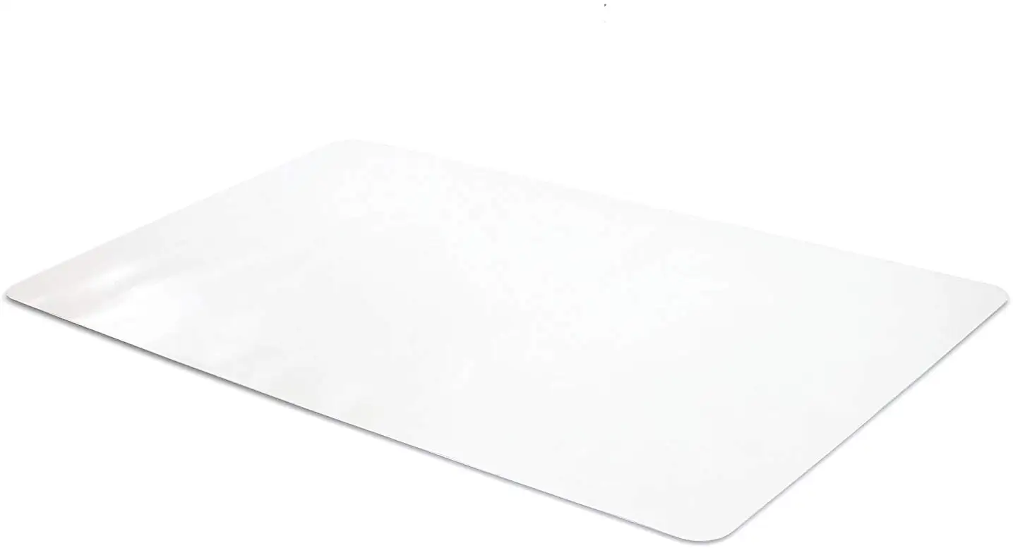 

Office Desk Mat Clear Textured - 36 x 20 Inch Plastic Computer Pad for Desk