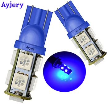

AYJERY Wholesale Prices !! 1000PCS T10 5050 9 SMD 194 168 W5W 9 Led 12V DC LED Car Light Bulb Red Yellow Green White Light Bulbs