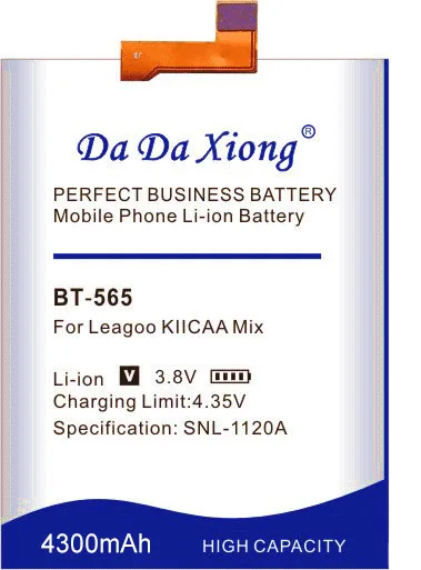 BT-565 4300 мАч сменные батареи для Leagoo KIICAA Mix T5 T5C Смартфон батарея+ gfit