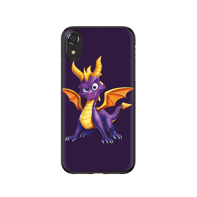 Мягкий силиконовый чехол Spyro The Dragon для телефона iPhone 5 5S SE 6 6s 7 8 Plus X XR XS 11 Pro Max - Цвет: B10