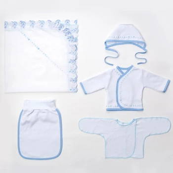 

Set for a newborn 5 items K-68_M, blue, height 56-62 cm 3309504