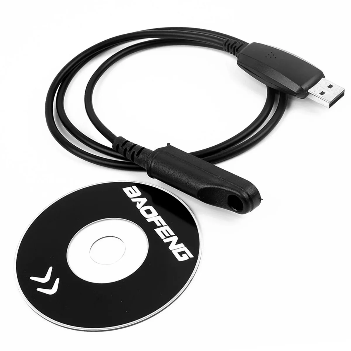 

Walkie Talkie USB Programming Cable High Quality PU Cord With CD For Baofeng BF-UV9R Plus A58 9700 S58 N9 Walkie Talkie