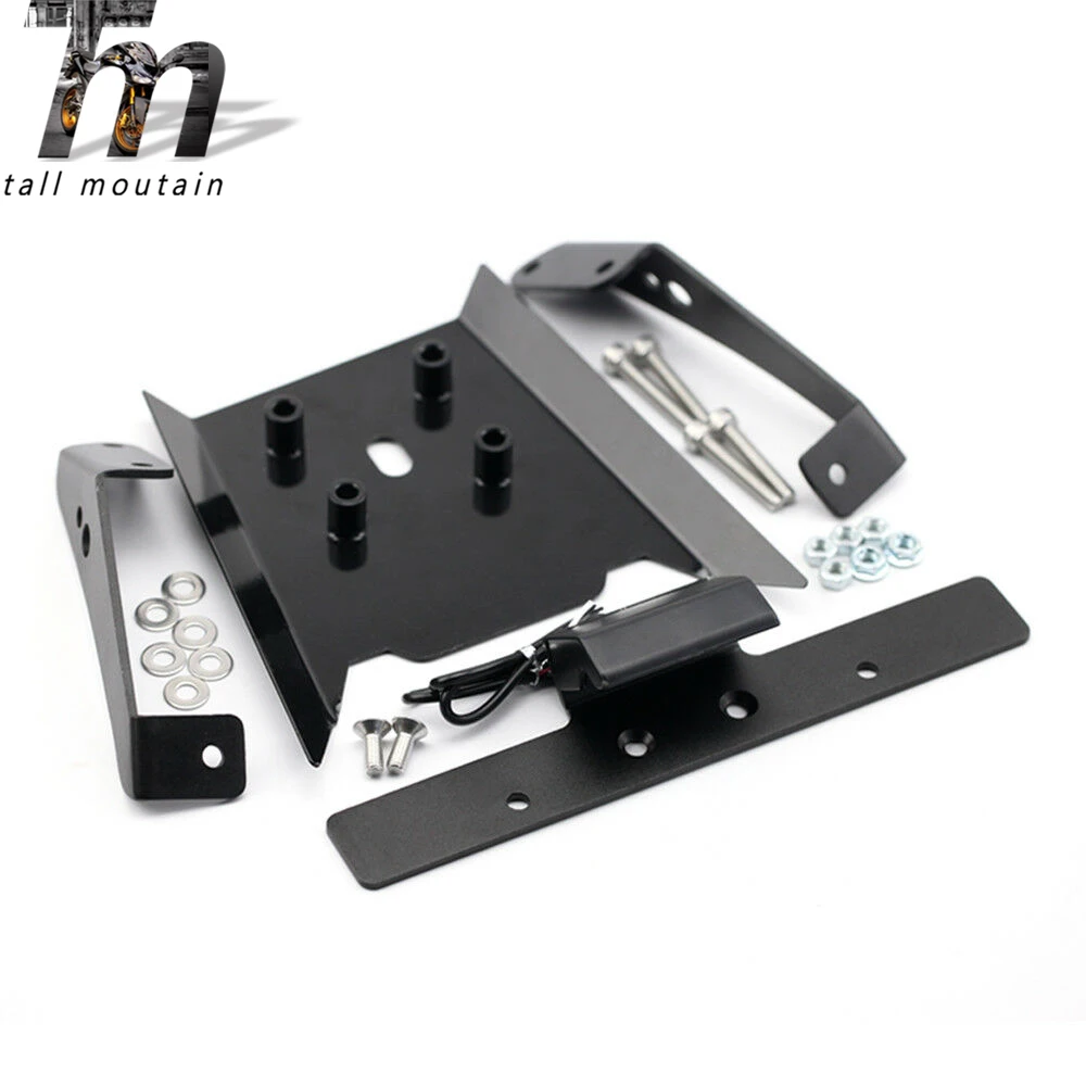 License Plate Holder LED Light For KTM 390 250 DUKE KTM 390 250 Motorcycle Accessories Tail Tidy Fender Eliminator CNC