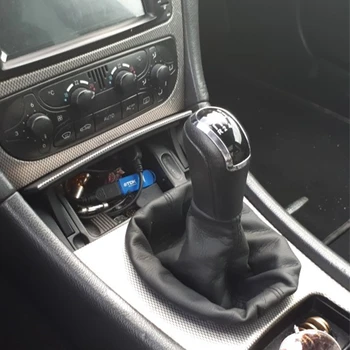 

FaroeChi 5 Speed 6 Speed Brand New Look Gear Stick Shift Knob Gaiter Cover For Mercedes c class W203 c-class S203