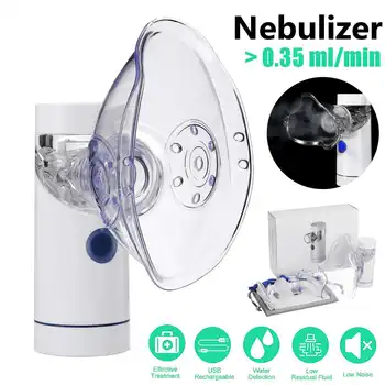 

Multifunctional Handheld Asthma Inhaler Atomizer Portable Household Nebulizer USB Rechargeable Mini Nebulizer Set for Home Healt