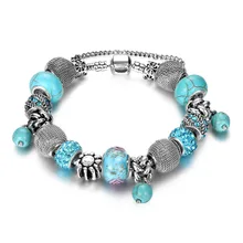 Очаровательный браслет из цинкового сплава простой женский браслет DIY модный браслет ювелирные изделия аксессуары Кошмар перед Рождеством