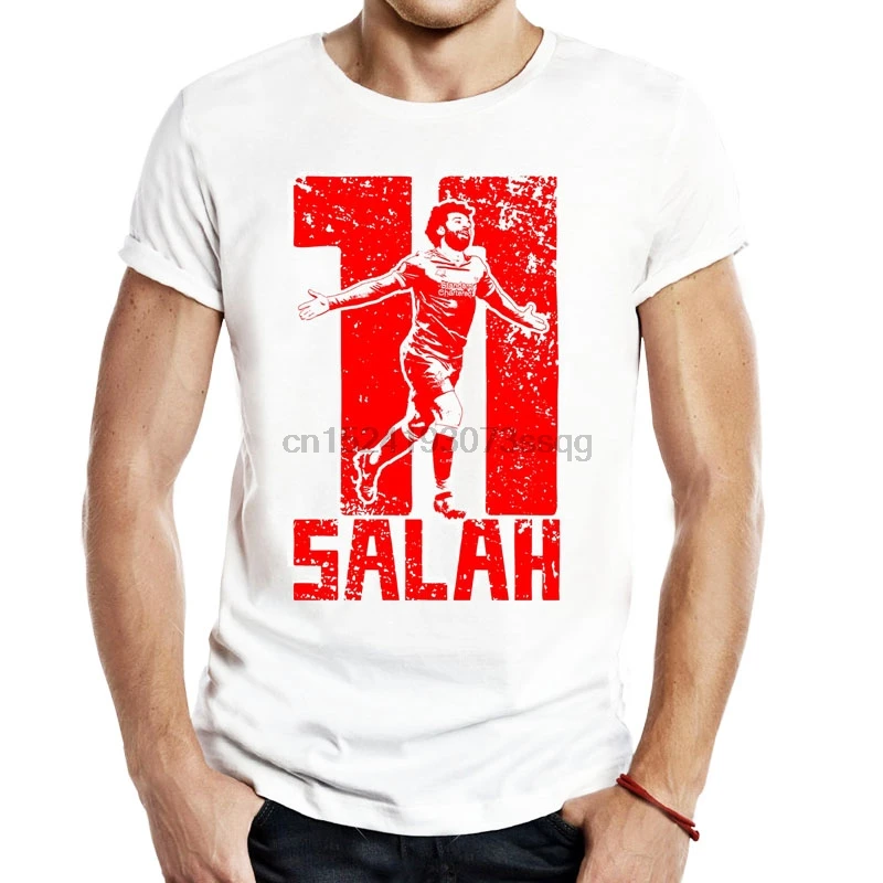 Mohamed Salah Men Unisex Tees T-Shirts Casual Apparel fans Fashion Soccers COOL Tops T Shirts Liverpools 11 No Mo Anfield |