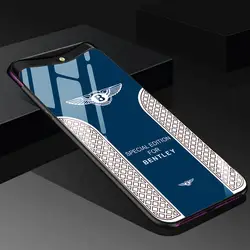 Креативный автомобильный чехол для телефона с логотипом, подходящий для телефона oppofindx, оптовая продажа, стеклянный зеркальный чехол для