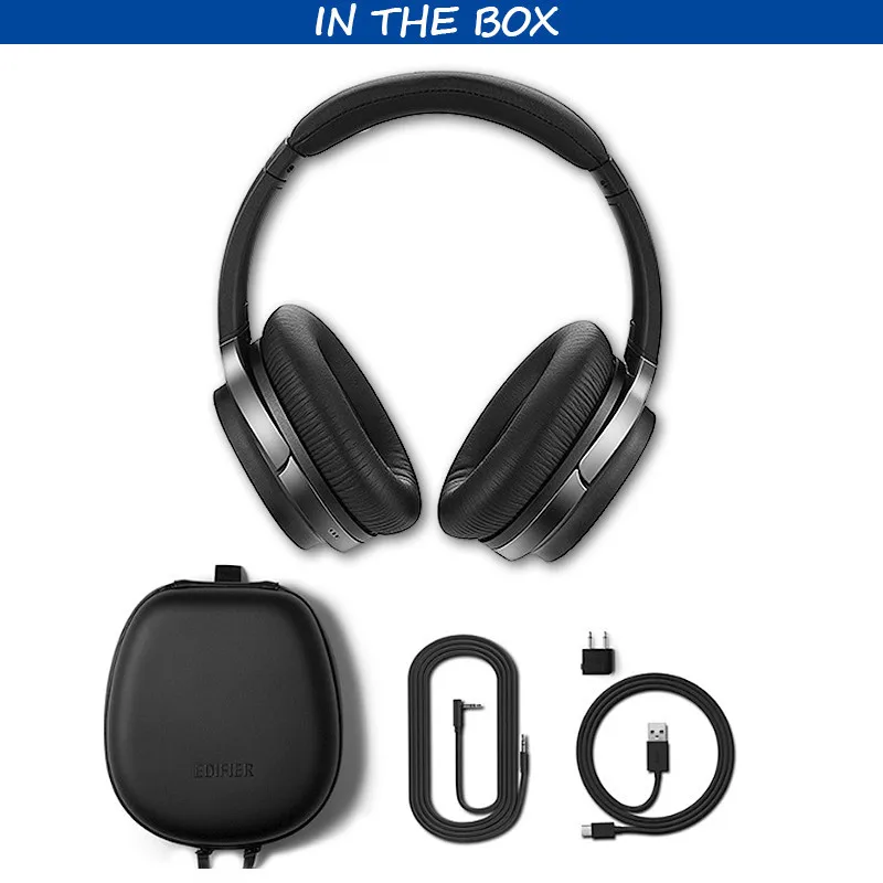 Edifier W860nb Bluetooth Headphone Anc Active Noise Cancellation Touch  Control 45h Working Time Bluetooth V4.1 Aptx Decoding - Earphones \u0026  Headphones - AliExpress