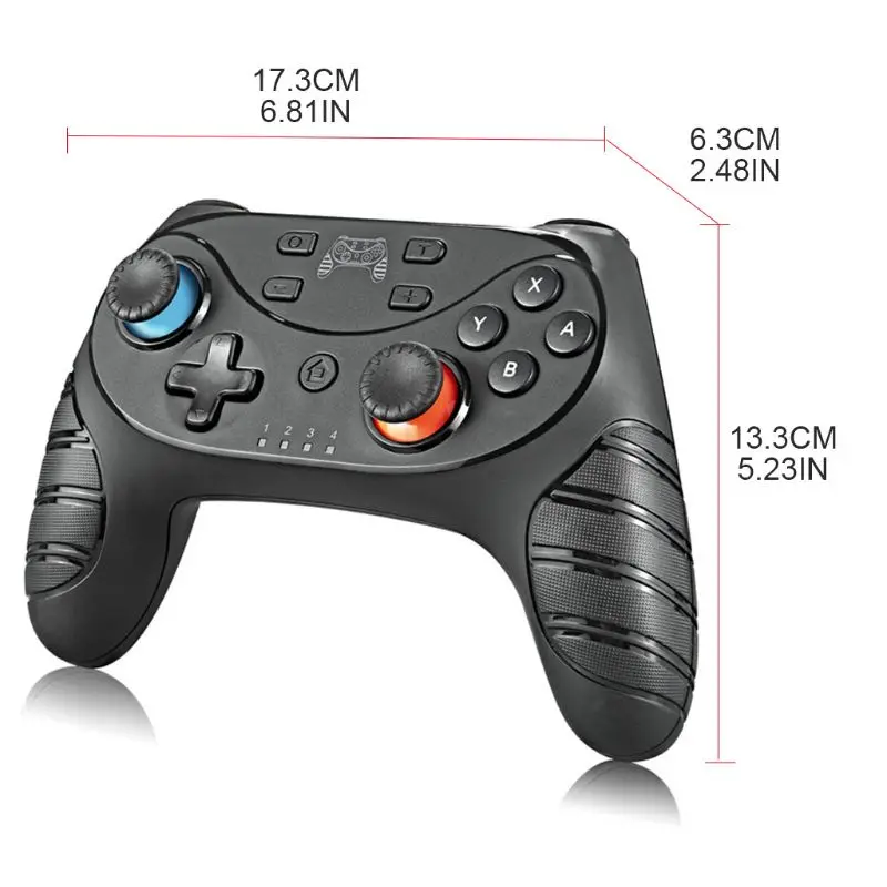 

Wireless Bluetooth Game Controller Joystick Game Console Gamepad for Switch Lite 203A