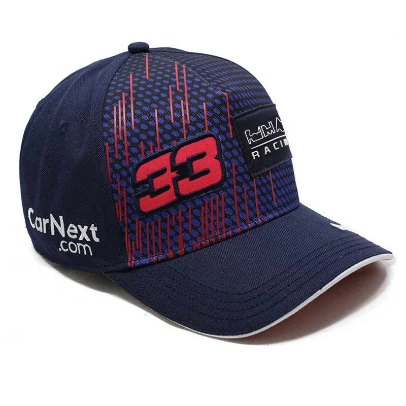 Бейсболка moto gp 33 Мужская/Женская с вышивкой хлопковая кепка для гонок F1 деловой