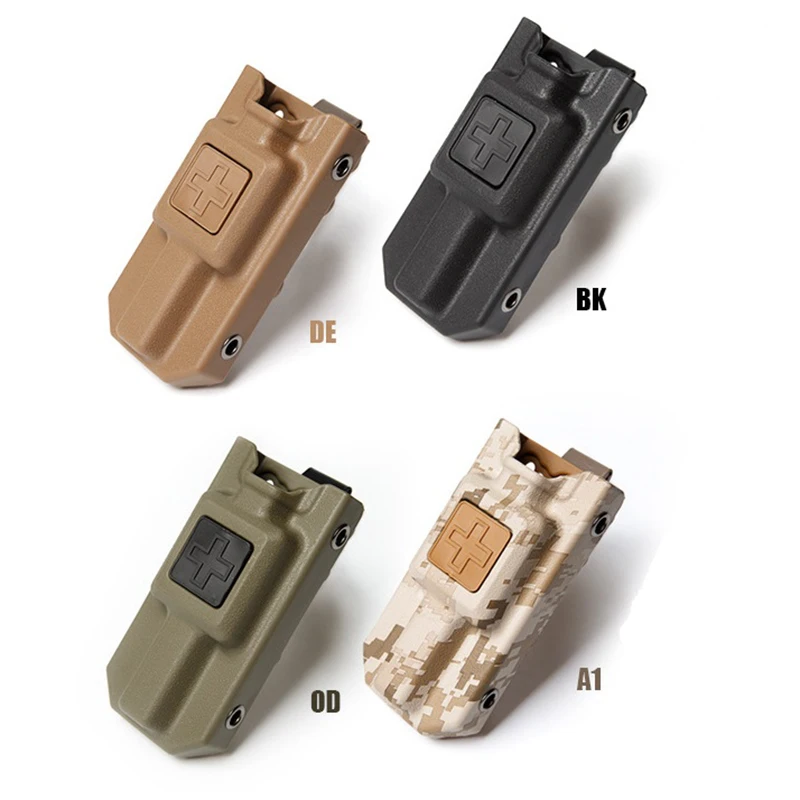Molle Tourniquet Wildness Medical Box Survival Pouch Storage Bag Holder Camping