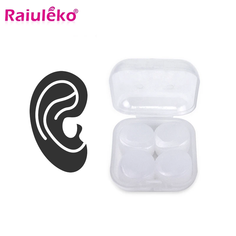 

8pcs Waterproof 6Pcs Silicone Soft Water Sports Earplugs Showering Protective Ear Plugs Swimming Earplugs Anti-noise Earmuffs