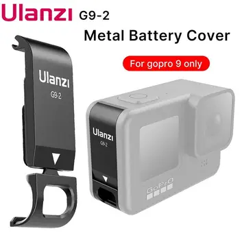 

Ulanzi Removable Battery Cover for GoPro Hero 9 Black Metal Cover Type-C Charging Port Adapter + MT-09 Tripod for GoPro Hero 9