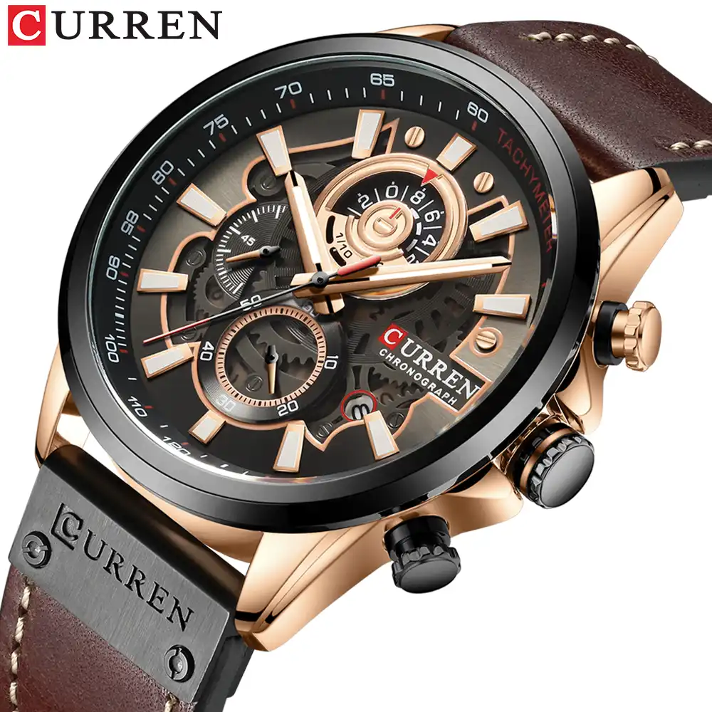 curren luxury men's watch