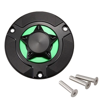 

Gas Fuel Tank Cap Cover for KAWASAKI EX250R NINJA 250R NINJA 300 2008-2014 Motorcycle Accessories CNC Aluminum