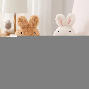 

Classic Rubber Hot Water Bottle With Cute Plush Doll Rabbit Cover Warm Water Bag Handwarmer