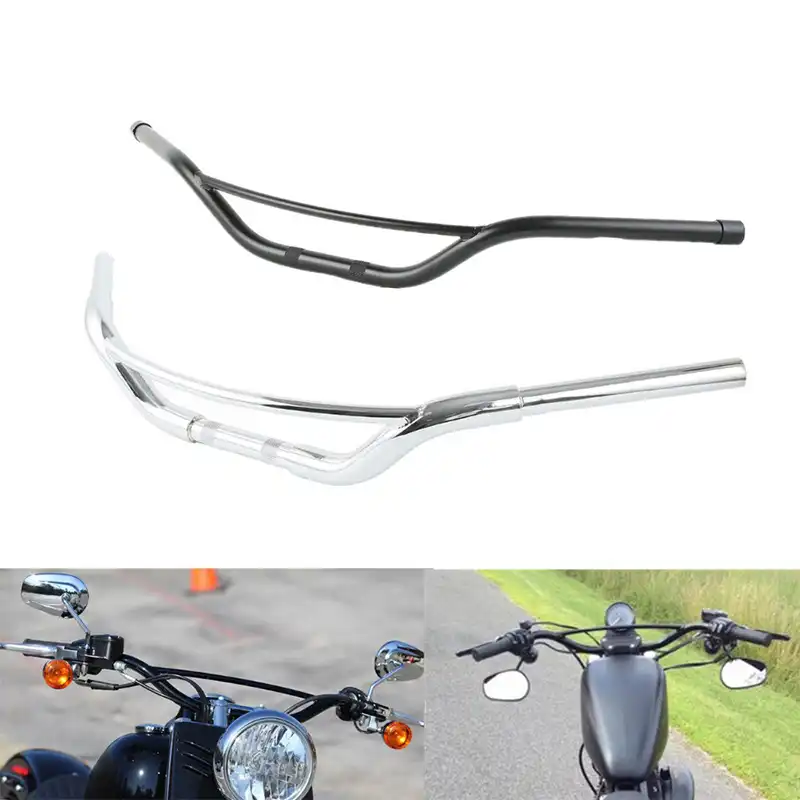 Motorcycle 1 Diameter Hollywood Handlebar For Harley Dyna Sportster 10 Later Xl1200x 06 Later Street Bob Wide Glide Softail Handlebar Aliexpress