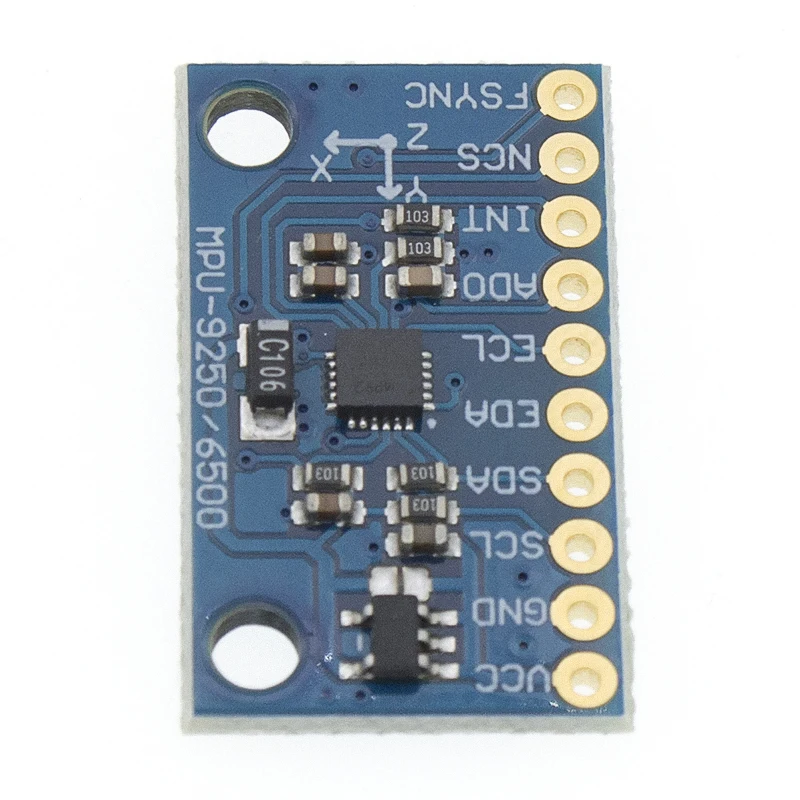 MPU-9250 GY-9250 9-осевой датчик модуля I2C/SPI связи Thriaxis гироскоп+ трехосный акселерометр+ трехосный магнитное поле