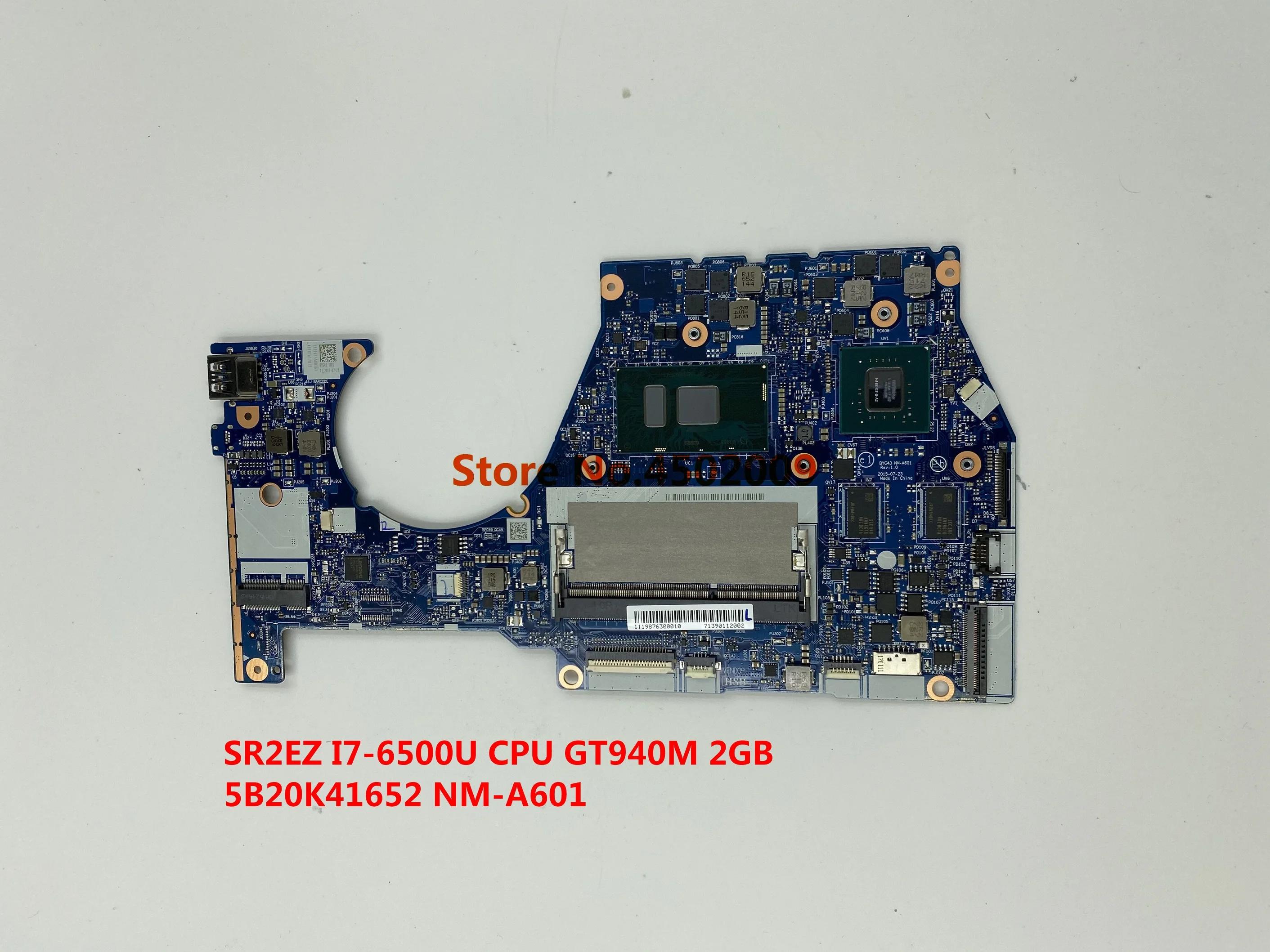 Материнская плата 5B20K41652 для Lenovo yoga 700-14ISK материнская ноутбука с процессором SR2EZ