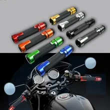 7/" мотоцикл Ручка Бар крышки/руль ручки CNC 22 мм Универсальный уличные и гоночные мото гоночное сцепление для SUZUKI V-STROM