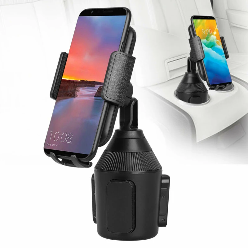 ajustable ° para coche, soporte Universal para teléfonos móviles, accesorios interiores, soporte para bebidas para Iphone y Android|Soportes de escritorio para teléfono| - AliExpress