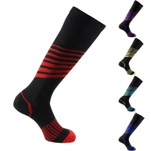 Мужские/женские профессиональные Компрессионные носки для бега, высококачественные спортивные носки для марафона, мужские носки для бега на велосипеде